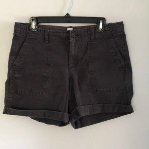 GAP Charcoal Gray Relaxed Chino Short